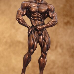 mid male bodybuilding trophy