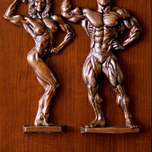 mixed pair plaque
