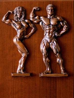 mixed pair plaque