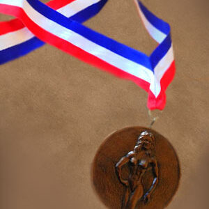 figure/bikini medallion