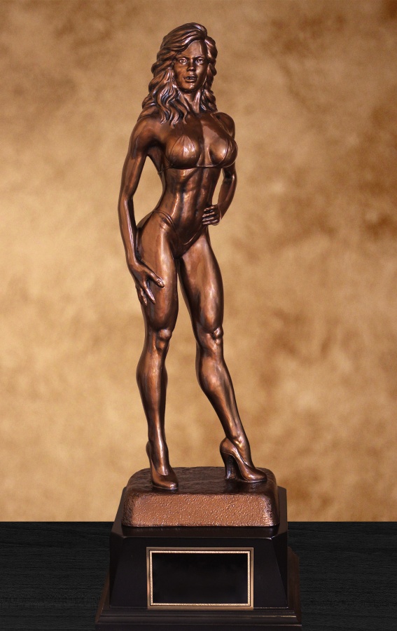 bikini overall champion trophy