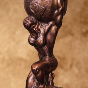 female mid atlas sculpture