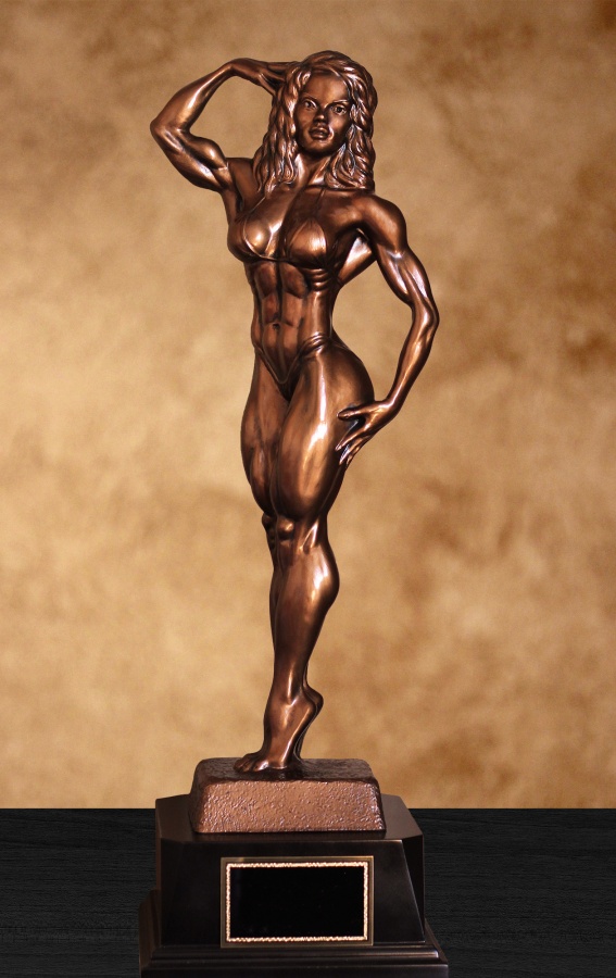 women's physique overall trophy