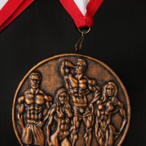 male universal bodybuilding medallion